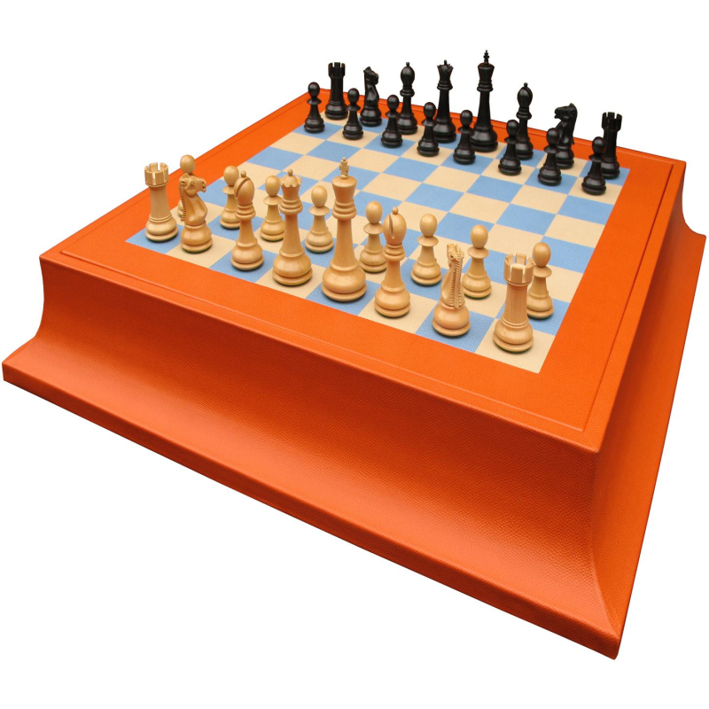 Custom Chess set | Luxury Chess Board | Luxury Chest | Bespoke Chess set | Leather Chess Set