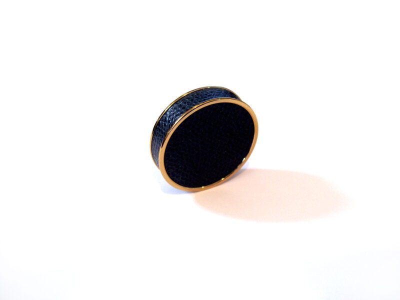 Geoffrey Parker Backgammon Stones | Leather Backgammon Stones | Luxury Backgammon Stones | Backgammon Checkers | Custom Backgammon Stones